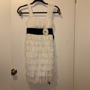 My Michelle brand girls' tiered ruffled Dress